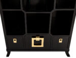 C-3124-Black-Lacquered-Bookcase-Display-Cabinet-006
