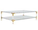 CE-3515-Modern-Vintage-2-Tier-Acrylic-Brass-Cocktail-Table-007