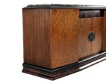 B-2103-Antique-Art-Deco-Marble-Top-Buffet-Cabinet-0016