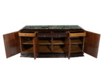 B-2103-Antique-Art-Deco-Marble-Top-Buffet-Cabinet-002
