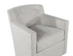 LR-3500-Pair-Modern-Swivel-Lounge-Chairs-Textured-Grey-Fabric-0013