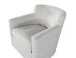 LR-3500-Pair-Modern-Swivel-Lounge-Chairs-Textured-Grey-Fabric-0017