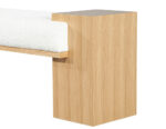 LR-3504-Custom-Modern-Natural-Oak-Bench-White-Boucle-0013