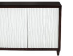 B-2106-Modern-Credenza-Cabinet-Textured-Wave-Front-007