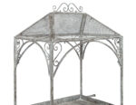 LA-8189-Rustic-Wrought-Iron-Garden-Trolley-Cart-005