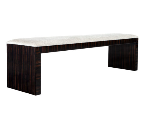 Modern Macassar Bench by Carrocel