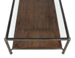 CE-3556-Transitional-Metal-2-Tier-Coffee-Table-Oak-Base-0010