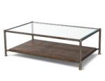 CE-3556-Transitional-Metal-2-Tier-Coffee-Table-Oak-Base-001000