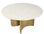 DS-5251-Modern-Round-Travertine-Brass-Dining-Table-006
