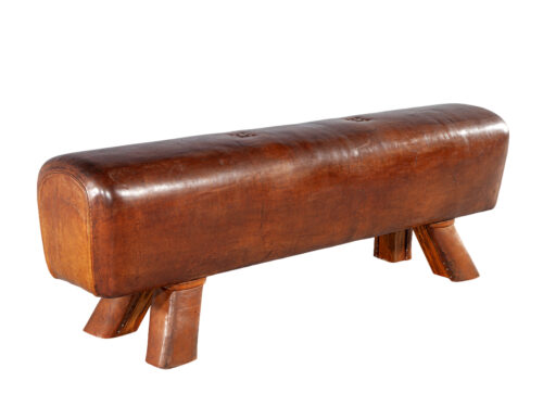 Vintage Leather Pommel Horse Circa 1950’s