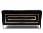 B-2107-Black-Lacquered-Sideboard-Gold-Leaf-Detail-001