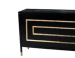 B-2107-Black-Lacquered-Sideboard-Gold-Leaf-Detail-0012