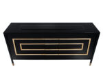 B-2107-Black-Lacquered-Sideboard-Gold-Leaf-Detail-004