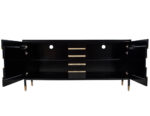 B-2107-Black-Lacquered-Sideboard-Gold-Leaf-Detail-007