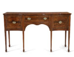 B-2108-Antique-English-Mahogany-Sideboard-Buffet-001