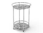 CE-3564-Round-Polished-Metal-Bar-Cart-001
