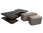 CE-3575-Modern-Walnut-Sculptural-Coffee-Table-with-Ottomans-0016