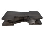 CE-3575-Modern-Walnut-Sculptural-Coffee-Table-with-Ottomans-009