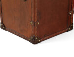 LA-8209-Pair-Vintage-Leather-Campaign-Steamer-Trunk-Storage-Accent-Tables-0011