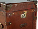 LA-8209-Pair-Vintage-Leather-Campaign-Steamer-Trunk-Storage-Accent-Tables-008