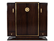 Art Deco Wardrobe Armoire Cabinet France 1940's